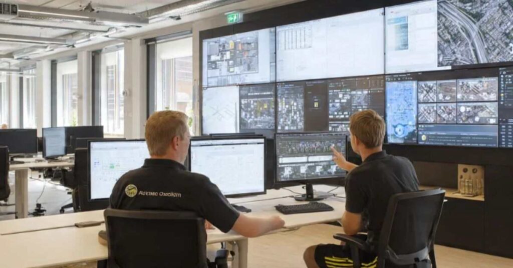 Global expansion concept showing Anticimex Aktiebolag acquiring WiseCon A/S to enhance pest control technology