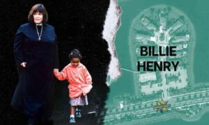 Billie Henry during a photoshoot session, representing her journey as a talented and inspiring young entertainer.