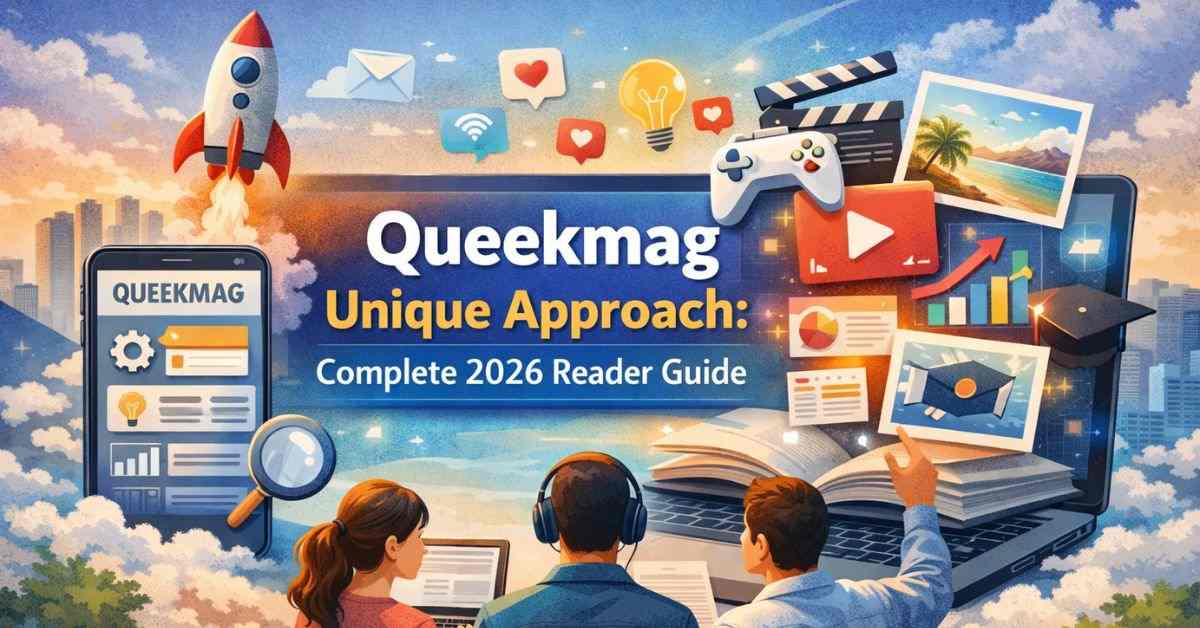 Queekmag unique approach guide with digital content and readers